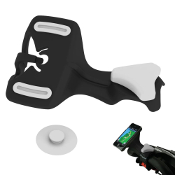 Clicgear Hållare GPS-enhet Svart/Grå