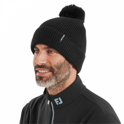 FootJoy Mössa Cuffed Bobble Svart