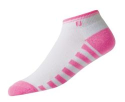 FootJoy Strumpa Dam ProDry Lightweight 19366 Vit/Rosa 36-40