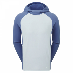 FootJoy Långärmad Hoodie Hybrid Midnight mist