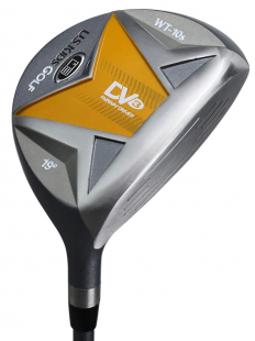 U.S.Kids Fairwaywood WT-10s Höger 152-167 cm Gul
