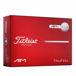 Titleist TruFeel Aim Golfboll - Dussin