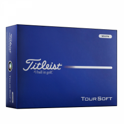 Titleist Tour Soft Dussin - Vit