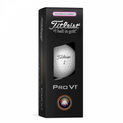 Titleist Golfboll Pro V1  Rosa Aim Performance (1st 3-pack)