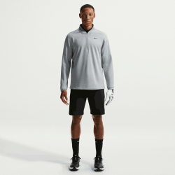 Nike Långärmad Golftröja Velocity Therma-Fit 1/2 Zip Grå