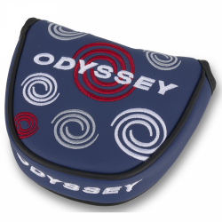 Odyssey Headcover Putter Mallet Swirl Marinblå