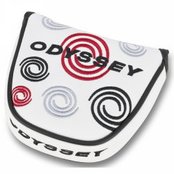 Odyssey Headcover Putter Mallet Swirl Vit