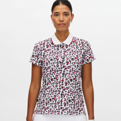 Röhnisch Kortärmad Piké Deni Leo Pink Beet