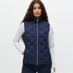 Röhnisch Vindväst Padded Windbreaker Marinblå