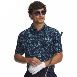 Under Armour Herr Piké Matchplay Printed Floral Blå 411