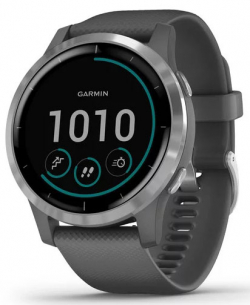 Garmin Smartklocka Vivoactive 4 Skugggrå/Silver