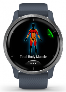 Garmin Smartklocka Venu 2 Silver/Granitblå