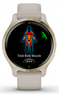 Garmin Smartklocka Venu 2S Guld/Sand