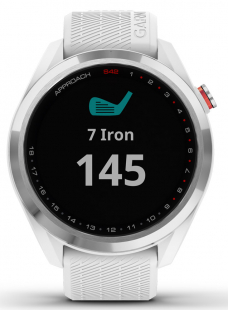 Garmin Golfklocka Approach S42 Silver/Vit