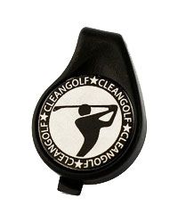 Cleangolf Markör Svart hållare