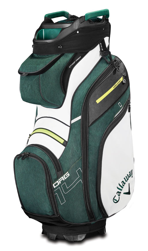 Callaway Cart Bag Org 14 Green White Yellow