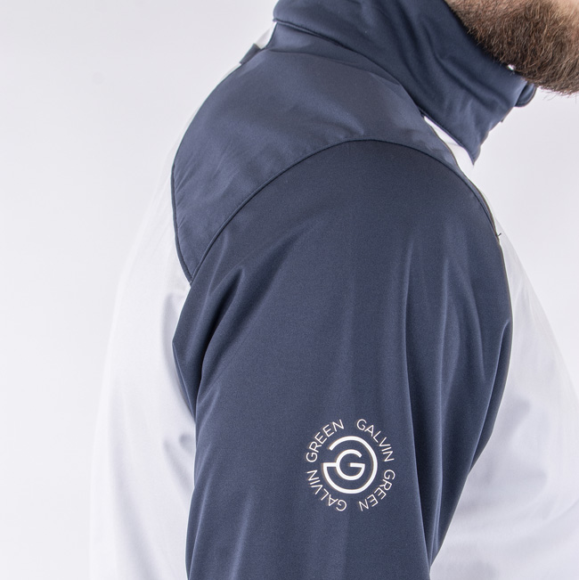 Galvin Green Vindjacka Interface 1 Herr Lyle Vit Marinbla Galvin Green Vindjacka VINDPLAGG