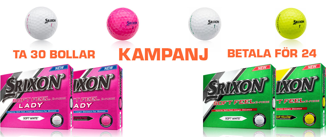 Kampanj srixon softfeel 30 för 24