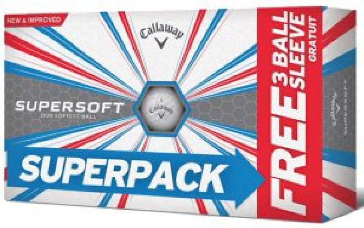 Callaway Golfbollar Supersoft Vit (1st 15-pack) i gruppen Rea / Rea Golfbollar hos Dimbo Golf AB (1417003)