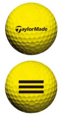 TaylorMade Rangebollar Gul 25st dussin