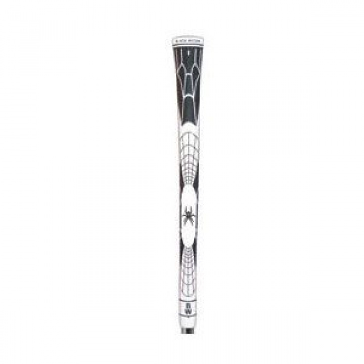 Softspikes Black Widow Golfgrepp Herr Signature Runt Vit/Svart Standardstorlek i gruppen Tillbehör / Grepp / Golfgrepp hos Dimbo Golf AB (1981203-1411099)