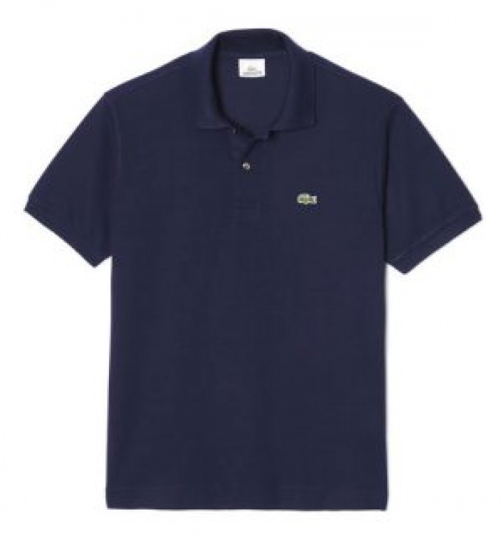 Lacoste Piké Marin Blå i gruppen Kläder / Herrkläder / KORTÄRMAT hos Dimbo Golf AB (2950001-1663r)