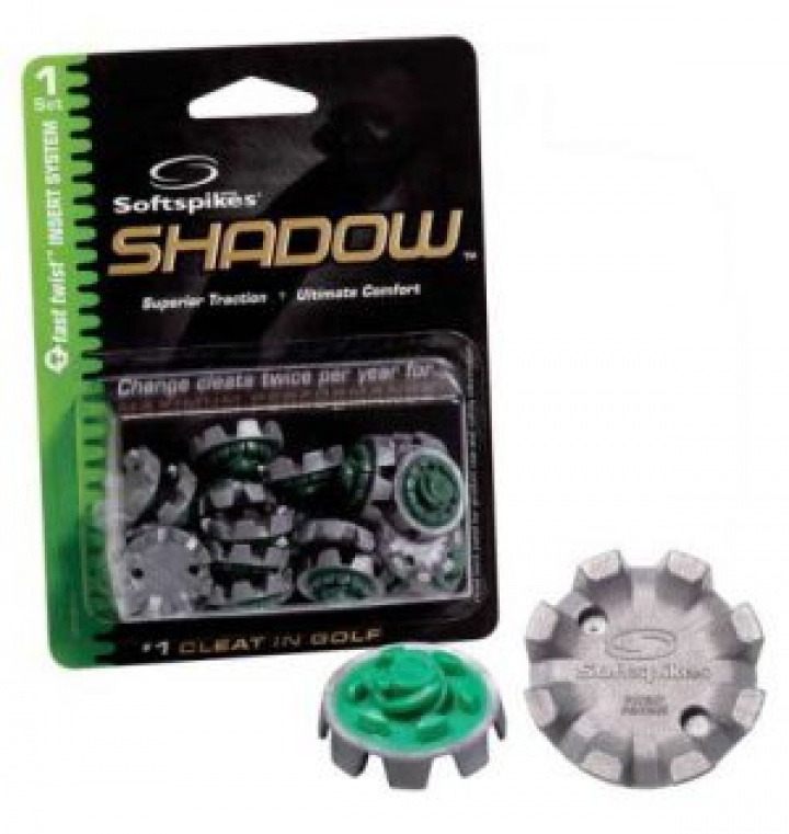 Mjukspik Softspikes Shadow Fast Twist (Tri-Lok) Silver i gruppen Tillbehör / Golftillbehör hos Dimbo Golf AB (4181021)