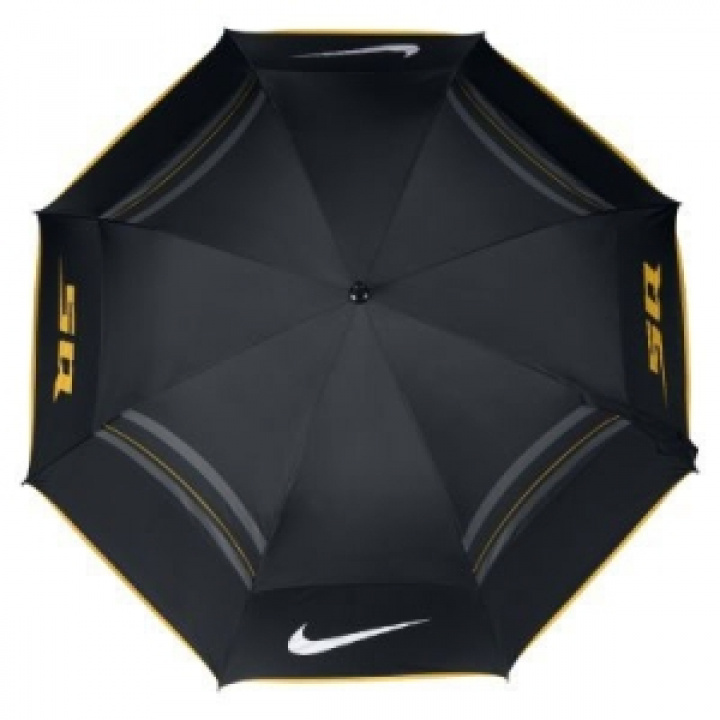 Nike Paraply 62 DC SQ Windsheer II Svart/Gul i gruppen Tillbehör / Golftillbehör / Golfparaplyer hos Dimbo Golf AB (5075004)