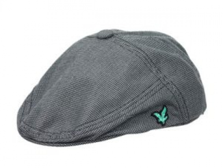 Lyle & Scott Keps Gingham Rutig Svart/Grå Large i gruppen Golfkläder / Herrkläder / Övrigt hos Dimbo Golf AB (6202002-036)