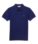 Lyle & Scott Piké Herr Blå Sky