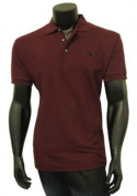 Arnold Palmer Herr Piké Bomull/microfiber 91346 Mörk Röd