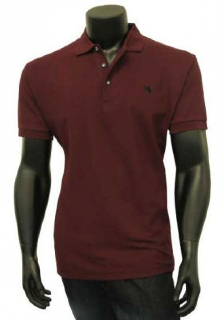 Arnold Palmer Herr Piké Bomull/microfiber 91346 Mörk Röd i gruppen Golfkläder / Herrkläder / Golfpiké hos Dimbo Golf AB (6950035-4605r)