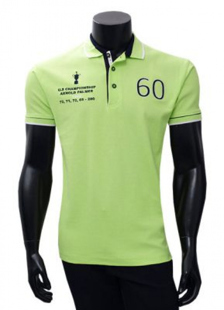 Arnold Palmer Herr Piké 1510 Lime i gruppen Kläder / Herrkläder / KORTÄRMAT hos Dimbo Golf AB (6950078-1004r)