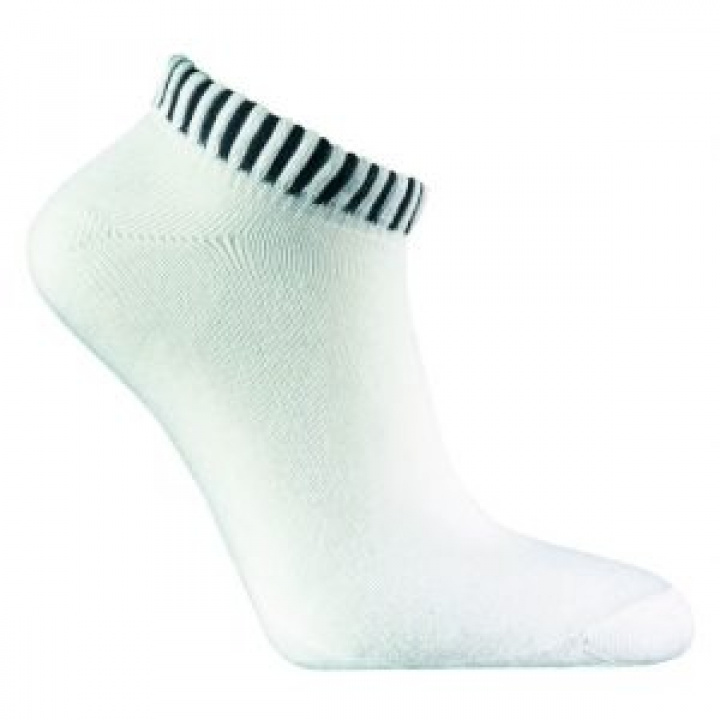 Lanner Strumpor Dam Tunn sula 105 Vit/Svart i gruppen Golfkläder / Accessoarer / Golfstrumpor hos Dimbo Golf AB (9908001-105199Ar)