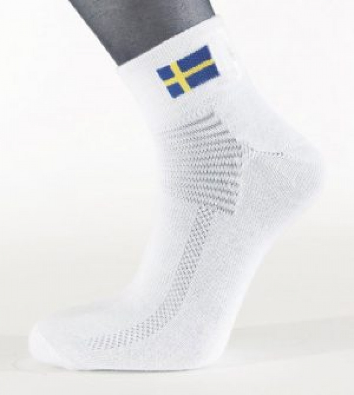 Lanner Strumpor Herr Mjuk sula 207M Vit Sverige i gruppen Golfkläder / Accessoarer / Golfstrumpor hos Dimbo Golf AB (9908001-207M57Cr)