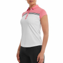 FootJoy Dam Piké 88462 Vit/Aprikos