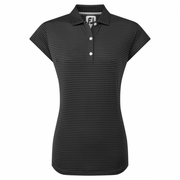FootJoy Dam Piké 88459 i gruppen Golfkläder / Damkläder / Kortärmade golftröjor hos Dimbo Golf AB (0024009-884594r)