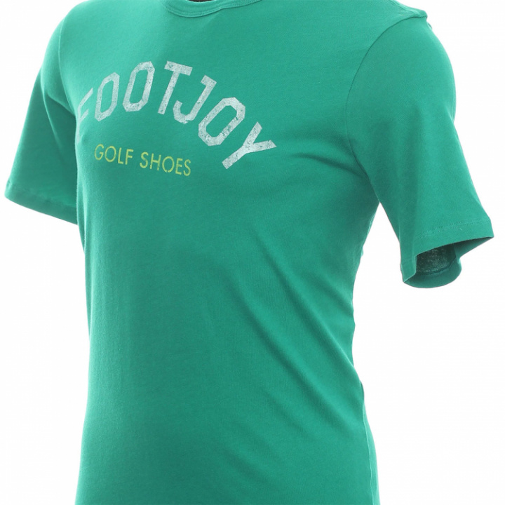 FootJoy T-shirt Herr 90231 Grön i gruppen Kläder / Herrkläder / KORTÄRMAT hos Dimbo Golf AB (0050002-4r)