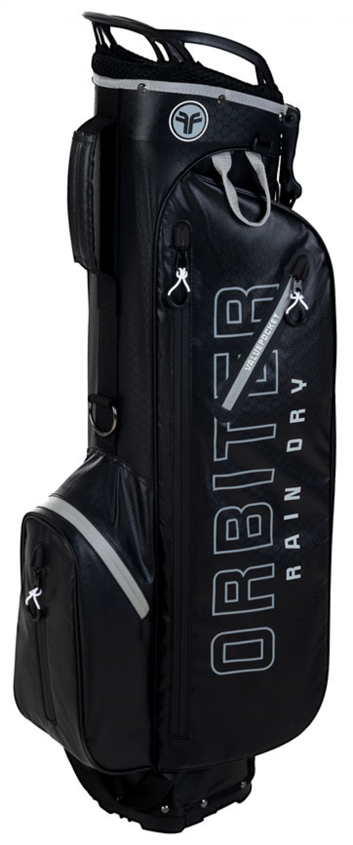 Fastfold Bärbag Orbiter Svart/Silver i gruppen Bagar / Bärbagar hos Dimbo Golf AB (0111001-3100190)