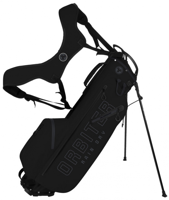 Fastfold Bärbag Orbiter Svart/Grå i gruppen Bagar / Bärbagar hos Dimbo Golf AB (0111003-3100590)