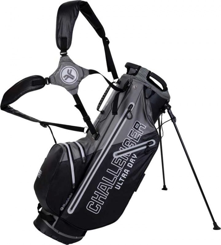 Fastfold Bärbag Regntät Orbiter Svart/Grå i gruppen Bagar / Bärbagar hos Dimbo Golf AB (0111003-3200500)