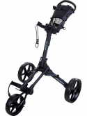 Fastfold Golfvagn Square Grafit/Svart