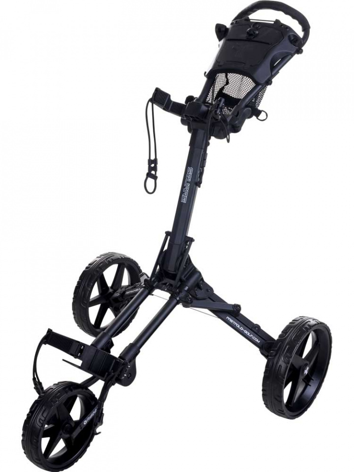 Fastfold Golfvagn Square Grafit/Svart i gruppen Vagnar / Alla Golfvagnar / Fastfold Golfvagn hos Dimbo Golf AB (0183004-4900069)