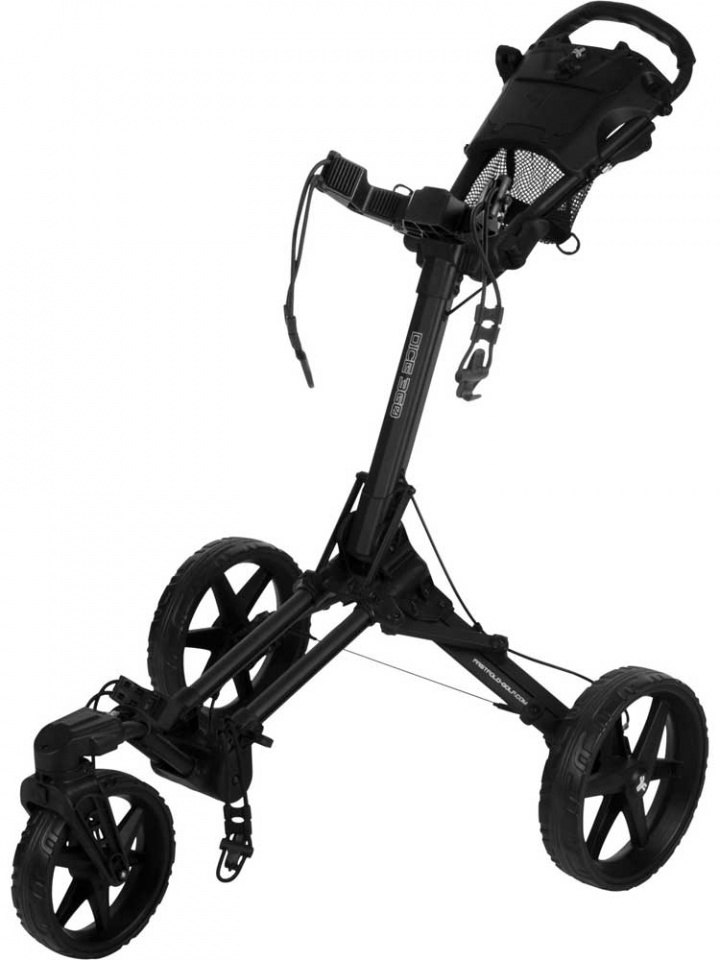 Fastfold Golfvagn Dice Svart/Svart i gruppen Vagnar / Alla Golfvagnar / Fastfold Golfvagn hos Dimbo Golf AB (0183006-4920000)