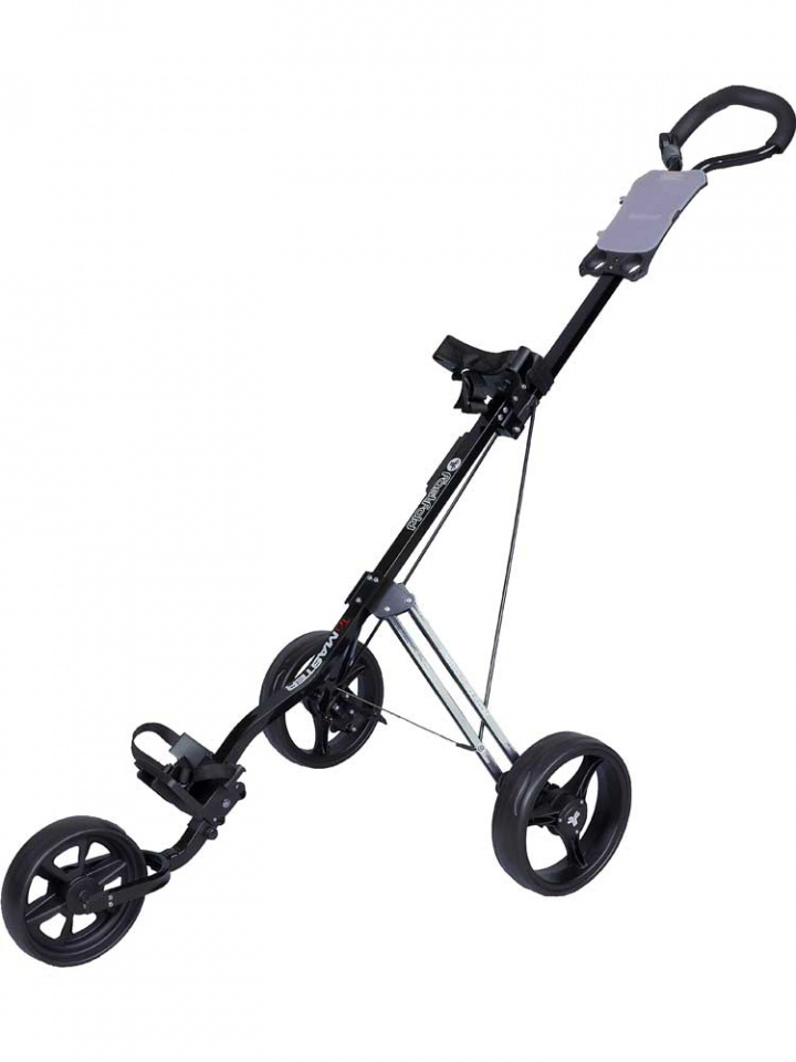 Fastfold Golfvagn Trimaster 2 Svart i gruppen Vagnar / Alla Golfvagnar / Fastfold Golfvagn hos Dimbo Golf AB (0183008-4209010)