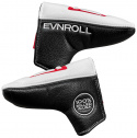 Evnroll Putter ER2v2 MidBlade Short Plumber Höger Vit TourTac