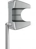 Evnroll Putter ER5v Mallet Short Slant Hatchback Chrome Höger Vit TourTac