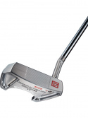Evnroll Putter ER5v Mallet Short Slant Hatchback Chrome Höger Vit TourTac
