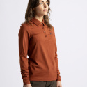 Cross Sportswear Dam Långärm Piké Nikki Burnt Henna