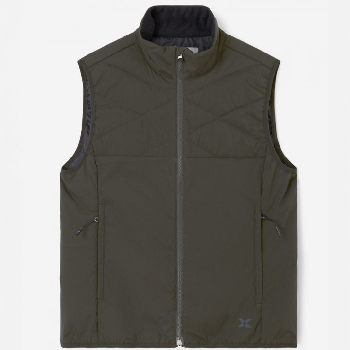 Cross Sportswear Vind Väst Creek Dark Pine i gruppen Kläder / Herrkläder / VÄSTAR hos Dimbo Golf AB (0662002-6933r)